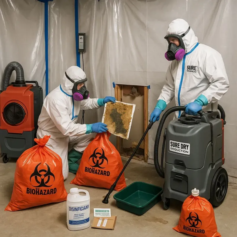 Contaminated Water Handling Protocols process in East Cleveland, TN